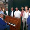 Zwei- oder gar Dreiklang von Förderverein, Trägerverein und Trägergemeinden: JMS-Vorsitzender Franz Moser und Musikschulleiter Arpad ...