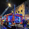 Großeinsatz der Feuerwehr am frühen Morgen des 23. Dezember 2022 vor der Justizvollzugsanstalt Rottweil: In der Nacht steckt der ...