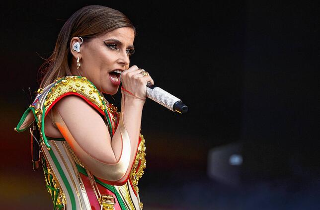 Nelly Furtado steht am Mittwoch, 6. August, auf der Bühne auf dem Herrenacker.