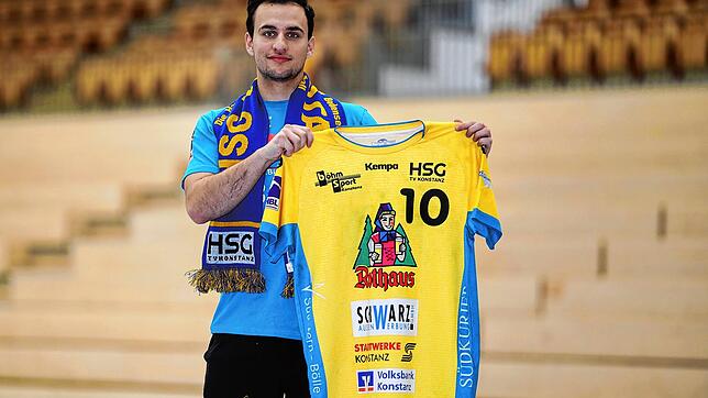Der Neue im HSG-Team: Christos Erifopoulos.