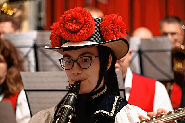 Carina Grießhaber von der Harmonie – eine von vielen Dutzend tollen Musikern.