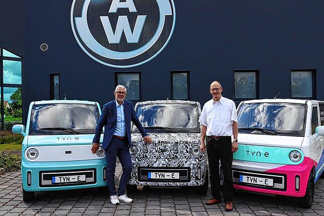 Mit dem Vertrieb des chinesischen E-Transporters TYN-e in Europa ist die Weber-Gruppe inzwischen auch in die E-Mobilität eingestiegen ...