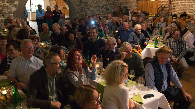 Für Themenabende des Heimatvereins bietet der Winzerkär die perfekte Kulisse. Wie 2016, als es ums Thema Landwirtschaft ging.