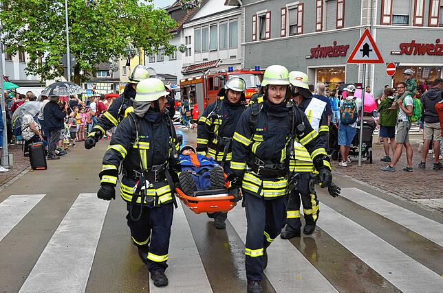 Bild 15: Bilder der Hauptübung der Freiwilligen Feuerwehr Markdorf – Teil 3