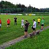 Training gibt&lsquo;s in Corona-Zeiten nur mit ausreichend Sicherheitsabstand.