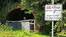 Eine Reaktivierung des Tunnels zwischen Fahrnau und Hasel wäre mit hohen Investitionen verbunden (Archivbild).