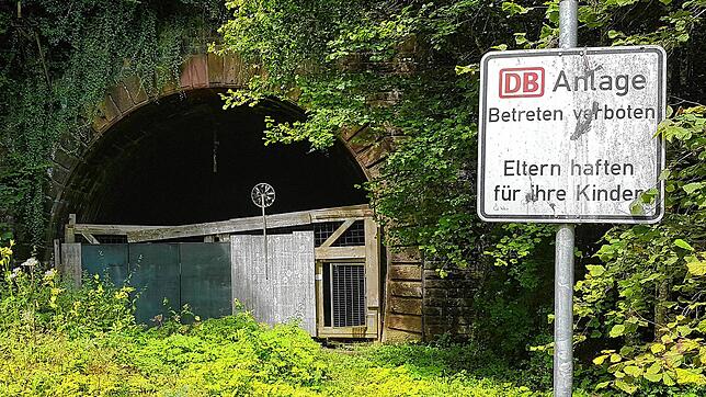 Eine Reaktivierung des Tunnels zwischen Fahrnau und Hasel wäre mit hohen Investitionen verbunden (Archivbild).