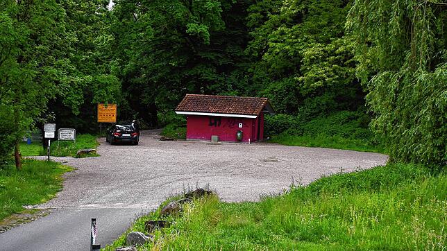 Der Ortschaftsrat Herten will eine Videoüberwachung für den Parkplatz am Hertener Loch. Foto: Heinz Vollmar