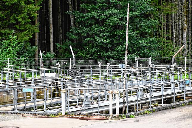 Die Kläranlage in Mühlingen-Mühlweiler.