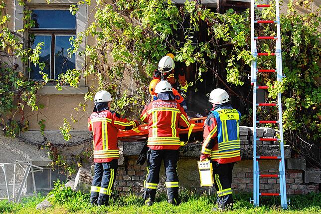 Bild 12: Jahreshauptübung der Feuerwehrabteilungen Wahlwies und Espasingen