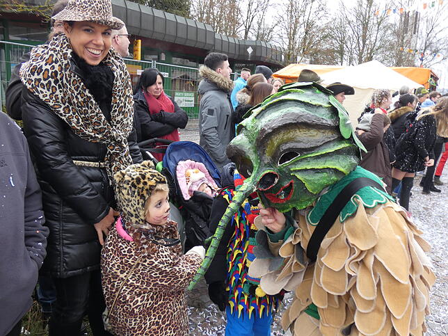 Bild 5: Bilder vom Narrentreffen in Albbruck