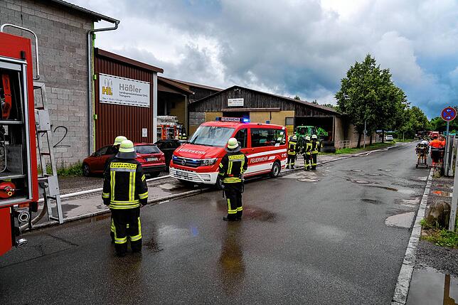 Auch die Rettungsdienste waren vor Ort.