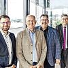 Das Führungsgespann des Klinikums Hochrhein (v.l.): Marco Clobes, Hans-Peter Schlaudt, Ralf Rieple und Aufsichtsratsvorsitzender Martin ...