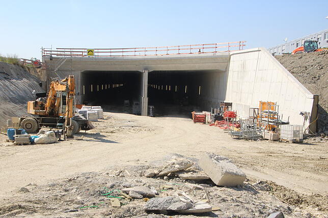 Tunnel an Waggershauser Straße