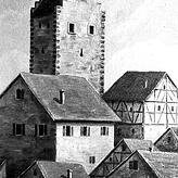 1817: Das Engelinstor stand beim in der Unterstadt beim heutigen Geschäft Klaiber.