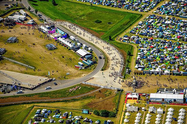 Bild 4: Beeindruckende Luftaufnahmen vom Southside-Festival 2025