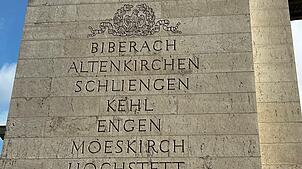 Mit einer Verewigung auf dem Arc de Triomphe in Paris ist eigentlich ein unerwünschter Ruhm für die Stadt Engen.