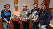 In der Hauptversammlung des Obst- und Gartenbauverein Murg, die jüngst im Gasthaus „Engel“ Niederhof abgehalten wurde, ehrten die beiden ...