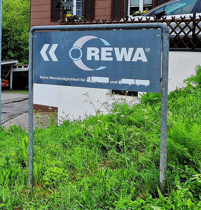 Dieser Weg lohnt sich nicht mehr. Bei Rewa sind alle Mitarbeiter gekündigt.