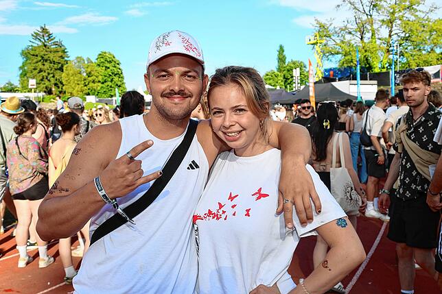 Bild 23: Am zweiten Tag des Campus-Festivals 2025 wird nochmals aufgedreht