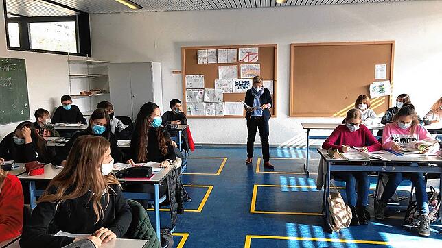 In der Robert-Schuman-Realschule Waldshut herrscht seit Montag, 19. Oktober, wie in allen Schulen Baden-Württembergs auch im Unterricht ...