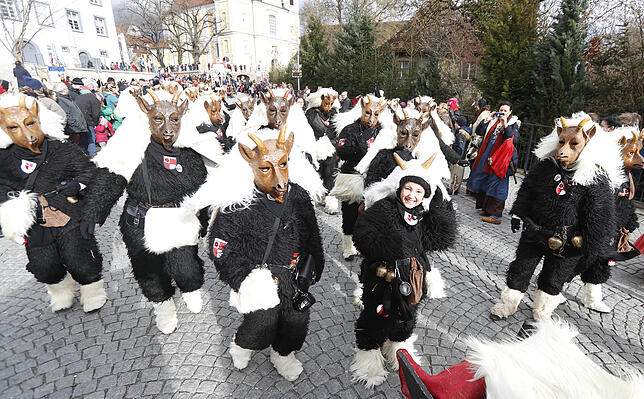 Bild 7: Bilder vom Fasnachtssonntag in Donaueschingen (Teil 1)