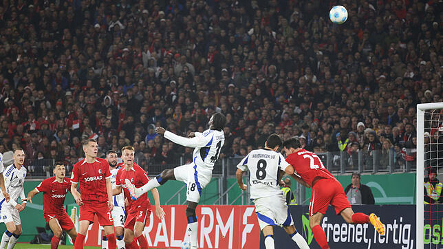 Freiburg gegen den HSV: Am Ende steht ein 2:1-Sieg der Breisgauer und der Einzug ins DFB-Pokal-Achtelfinale