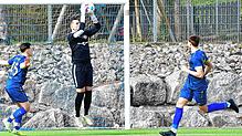 Starker Auftritt: Torwart Ludwig Jehle machte beim 1:1 des SV Albbruck gegen den FC Erzingen ein starkes Spiel und parierte zudem einen ...