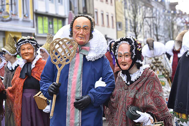 Bild 35: Bilder vom Historischen Umzug am Fasnetmontag in Villingen &ndash; Teil 4