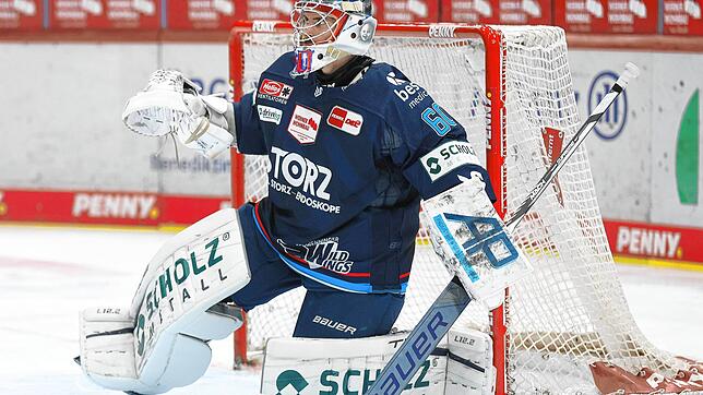 Ein wichtiger Faktor bei den Schwenninger Wild Wings: Torhüter Joacim Eriksson.