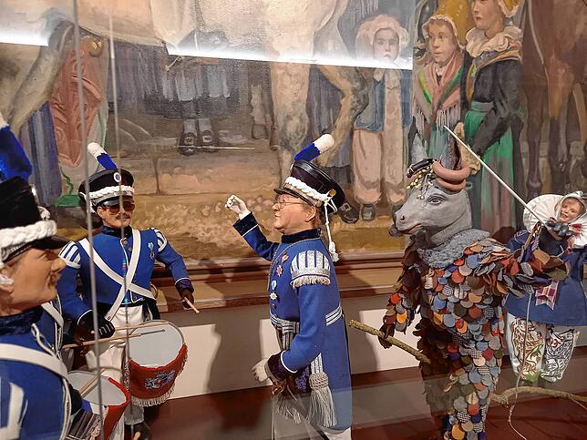 Jaag-Ausstellungen in Villingen sind immer die große Schau. In die Stadtmusik im Puppenformat. Bild: Eberhard Stadler