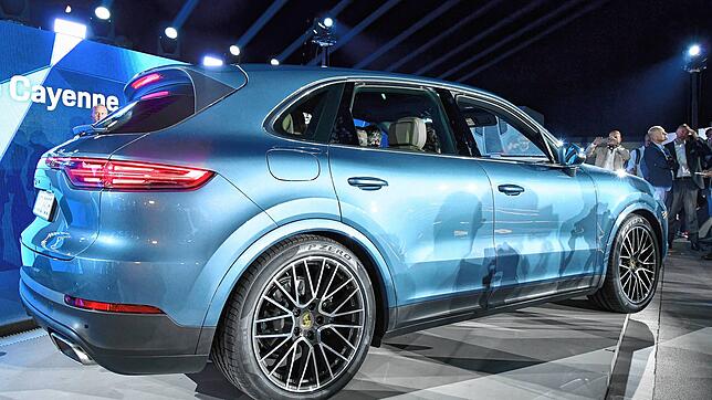 Ein Porsche Cayenne bei der Vorstellung des Modells 2017 in Stuttgart. Der aktuelle Listenpreis beträgt je nach Modell zwischen 83.000 ...