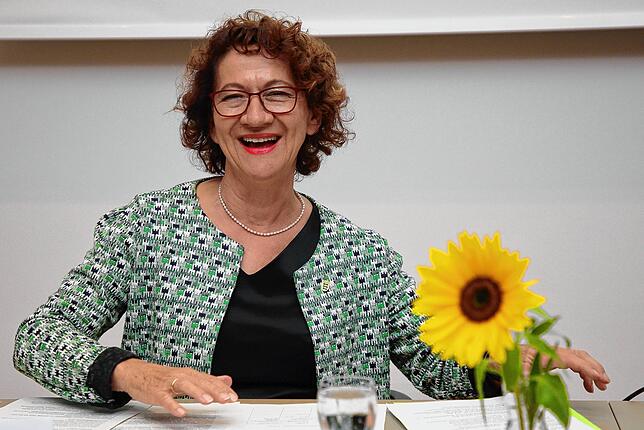 Sie hat die Teilnehmer eingeladen: Dorothea Wehinger