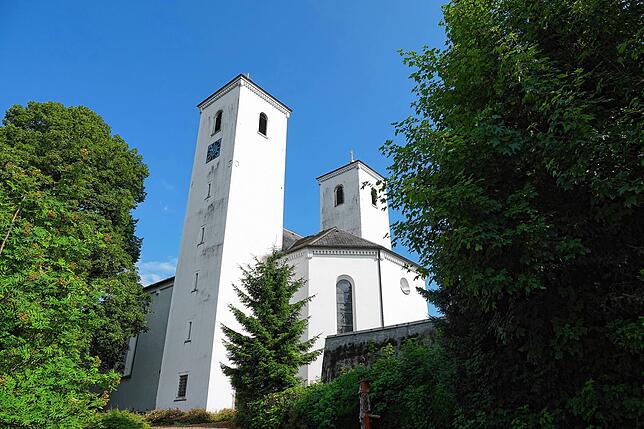 Die katholische Kirche von Herrischried.