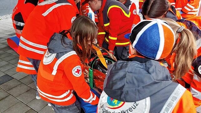 Verschiedene Einsatzszenarien werden abgearbeitet. Foto: Uwe Döhring