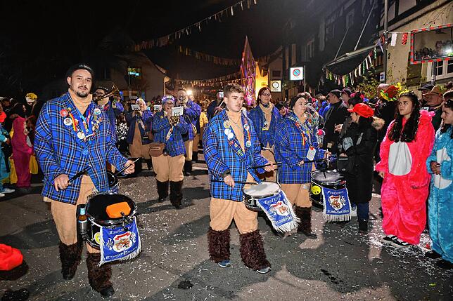 Bild 5: Nachtumzug Möggingen 2025: Fasnacht in Bildern – 30 Gruppen in voller Pracht
