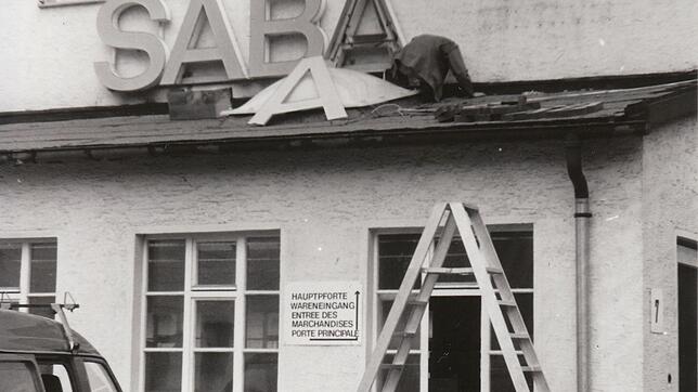 Saba: Karriere einer Fabrik und heute Industriegeschichte. Bilder: Schroff-Archiv