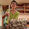Stolze 18 Zentimeter misst die Schwarzwälder Kirschtorte von Heidi Fleig im Gasthaus Staude.