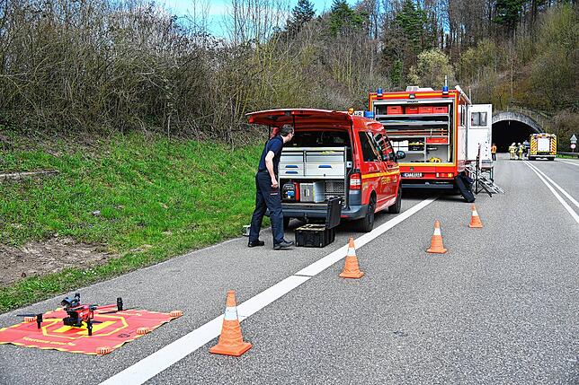 Bild 8: Große Feuerwehrübung in Tiengen – Die besten Bilder