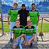 Das Furtwanger Trainer-Trio (hinten von links) Timo Wagner, Christoph Raithel und Florian Kaltenbach sowie die Zugänge (vorne von links) ...