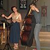 Mit Lesung und Jazz im Wechsel gestalteten Karl Vollmer und das Duo Adeline Hasler und Jonas Hoenig den Sonntag in der Görwihler ...