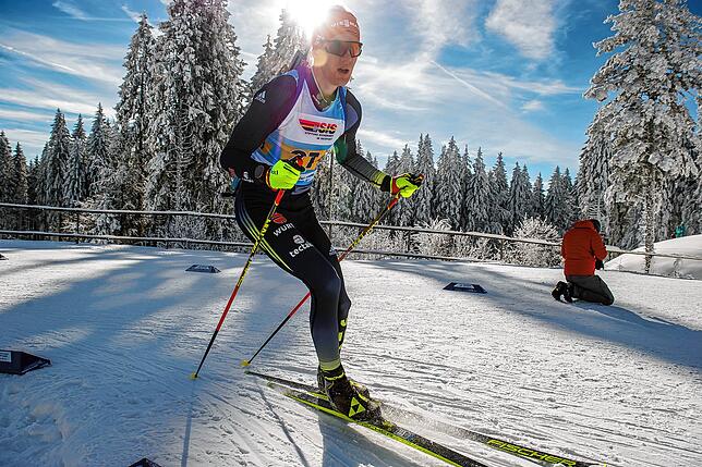 Deutschlandpokal: Der Bad Säckinger startet am Wochenende beim Biathlon-Deutschlandpokal im slowenischen Pokljuka bei zwei ...