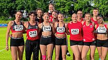 Das erfolgreiche Team des TV Konstanz in Wangen.