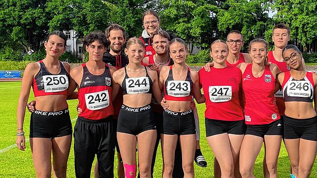 Das erfolgreiche Team des TV Konstanz in Wangen.