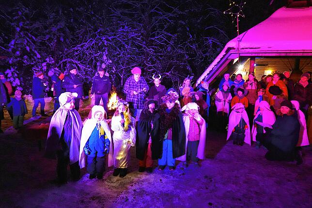 Bild 5: Waldweihnacht der Kolpingsfamilie