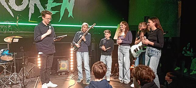 Bild 20: Bilder vom Schüler-Bandcontest in der Lauffenmühle