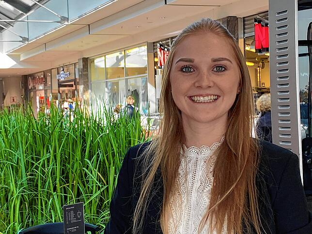 Centermanagerin Louisa Maier freut sich über die Neuerungen im Schwarzwald-Baar-Center.