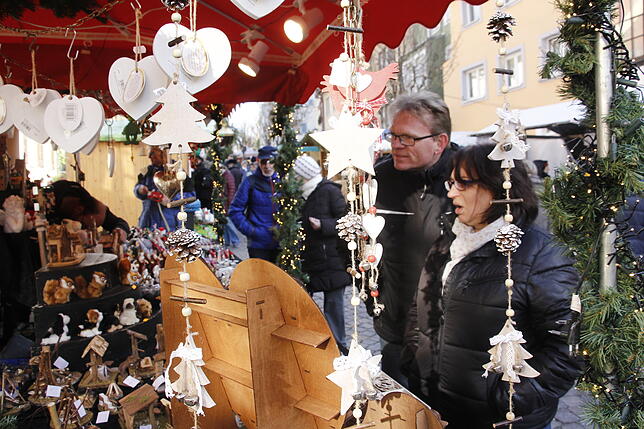 Bild 1: Der Weihnachtsmarkt in Engen in Bildern