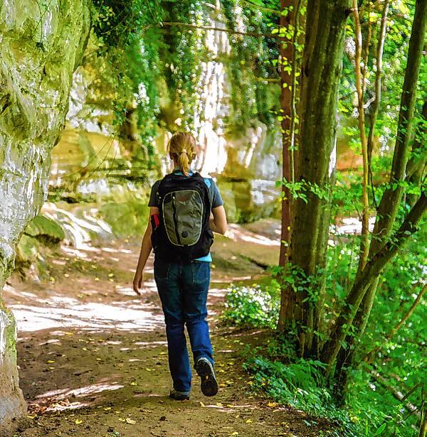 Diese Wanderroute verbindet idyllische Wege durch die Tobellandschaft der Aach mit reizvollen Ausblicken auf den Bodensee und den Linzgau.