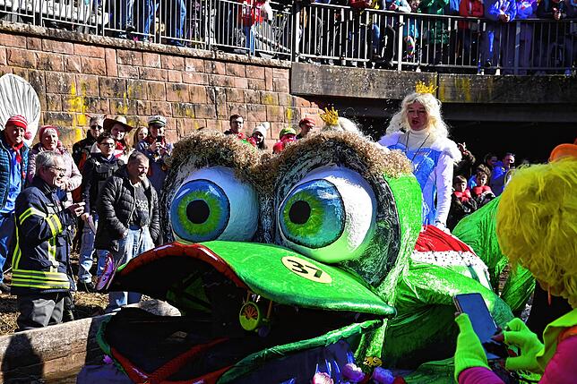 Bild 10: Die besten Bilder der Schramberger Bachnafahrt am Rosenmontag